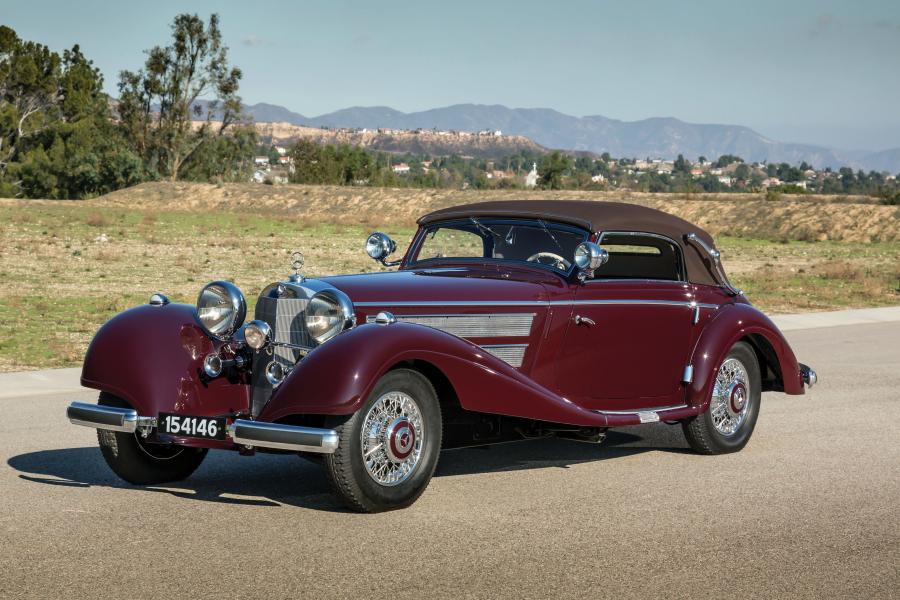  Mercedes-Benz 540K Cabriolet A 1937 года  (фото 21 из 27)